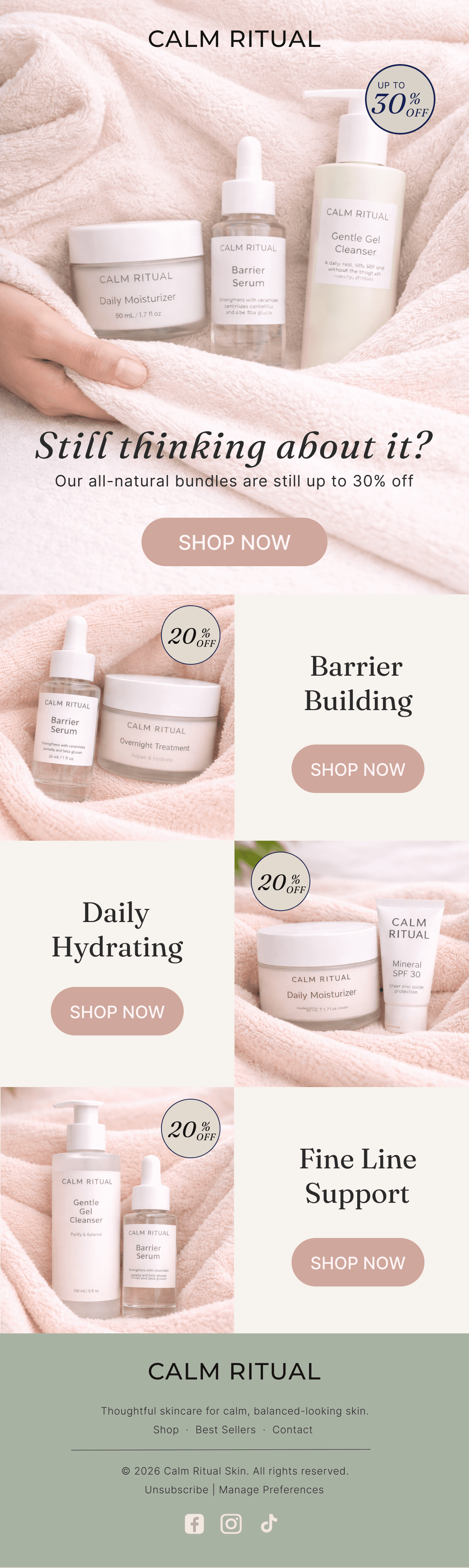 Merchandising and campaign creative system